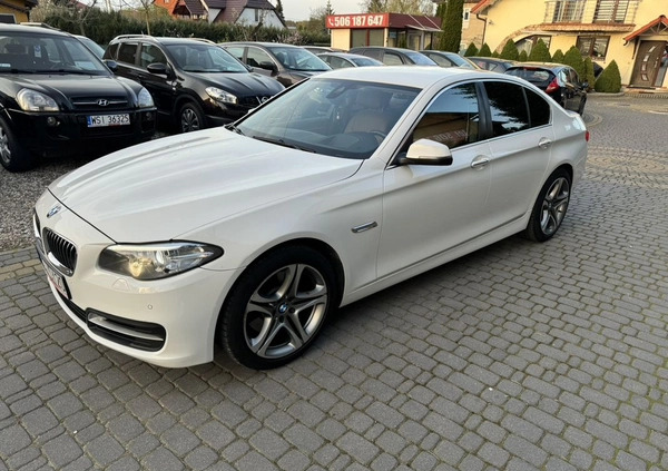 BMW Seria 5 cena 74900 przebieg: 297200, rok produkcji 2014 z Siemiatycze małe 67